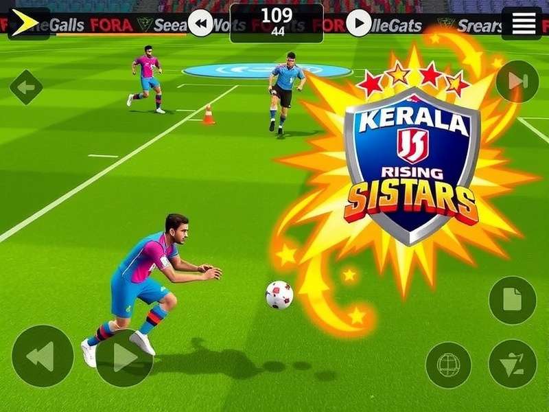 Kerala Strikers Rising Stars Gameplay Screenshot